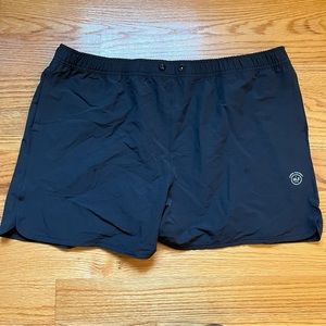 Allbirds men’s natural run black shorts size XL